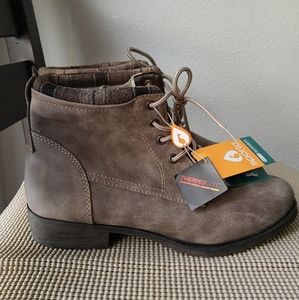 Sparto Brown Faux Leather Thermolite Boots